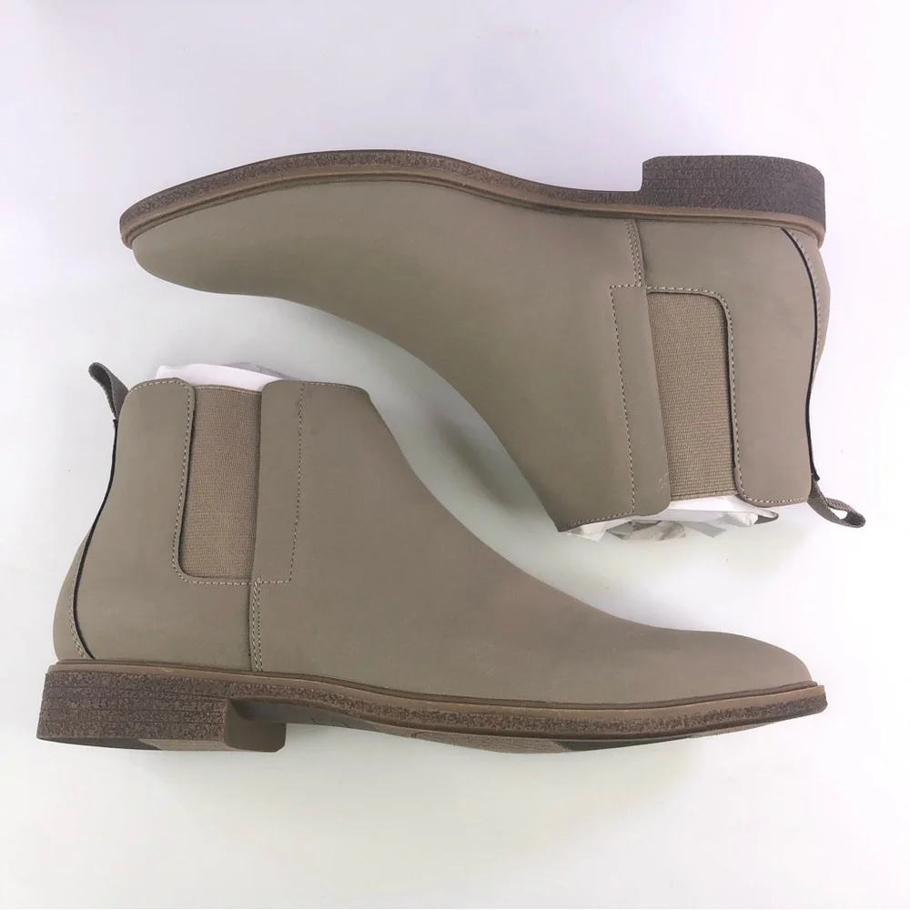 ALFANI Men's Jonah Chelsea Boot Neutral Brand New In The Box